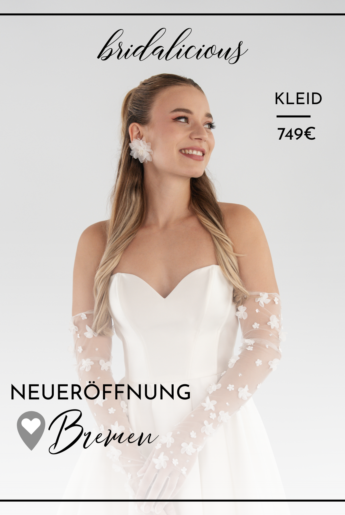 Der ultimative Leitfaden zu Fit and Flare Brautkleidern bei bridalicious in Bremen für Ihre Traumhochzeit 2025