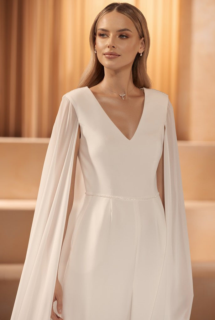 Bianco Evento Lotus Jumpsuit - bridalicious Brautkleider Hochzeitskleider Brautmoden Bremen Wiesbaden