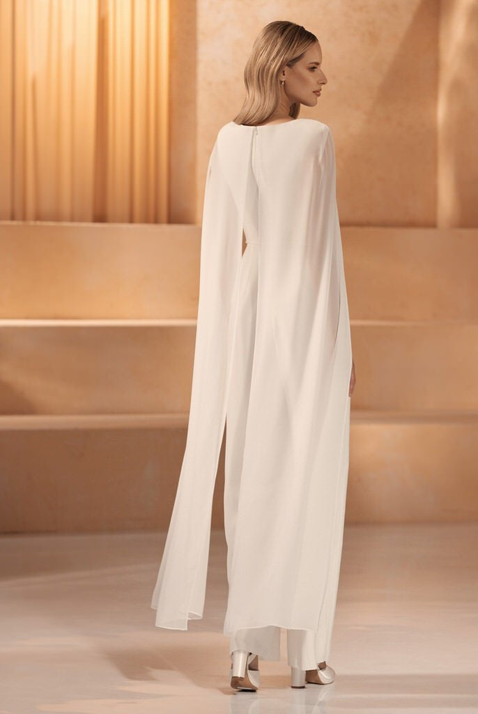Bianco Evento Lotus Jumpsuit - bridalicious Brautkleider Hochzeitskleider Brautmoden Bremen Wiesbaden