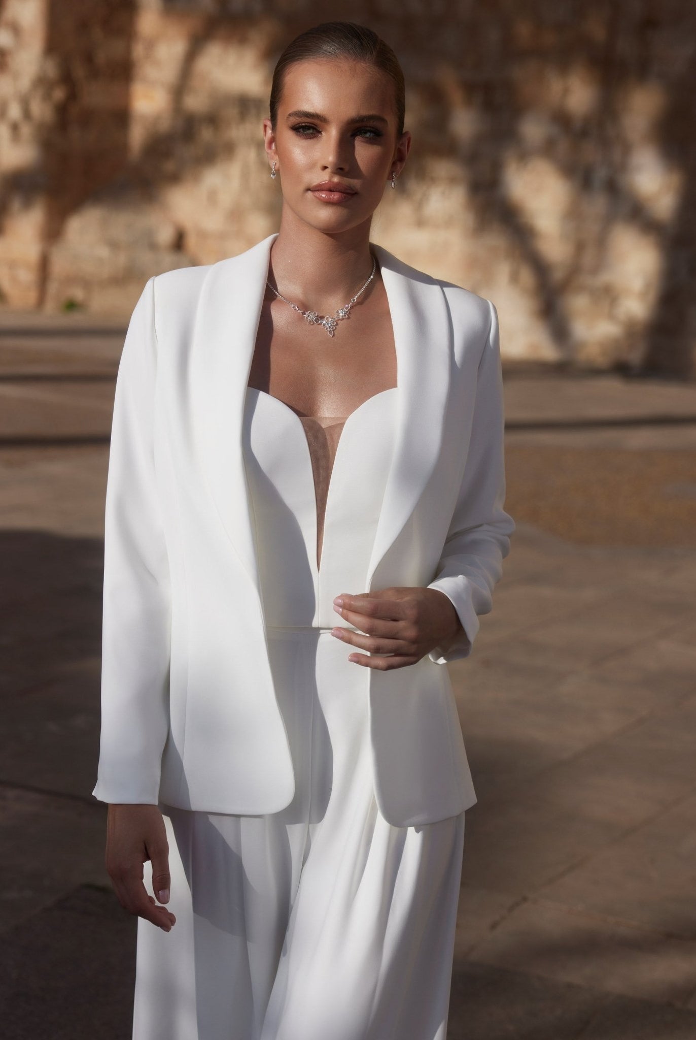 li - 1BE - C12 Blazer - bridalicious Brautkleider Hochzeitskleider Brautmoden Bremen Wiesbaden