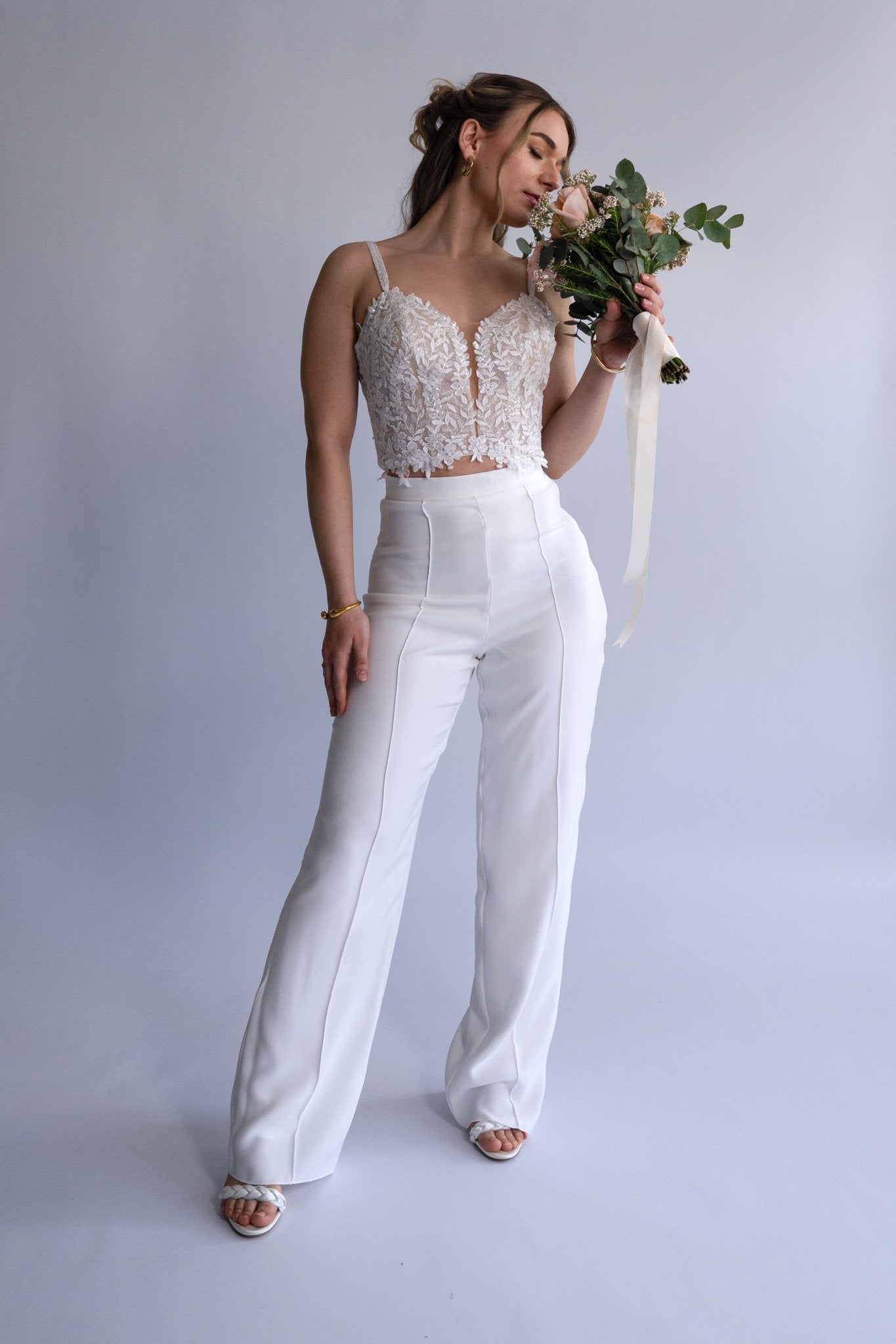 li - 1BE - P01 Hose - bridalicious Brautkleider Hochzeitskleider Brautmoden Bremen Wiesbaden