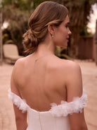 17012 Träger Bianco Evento - bridalicious Brautkleider Hochzeitskleider Brautmoden Bremen Wiesbaden