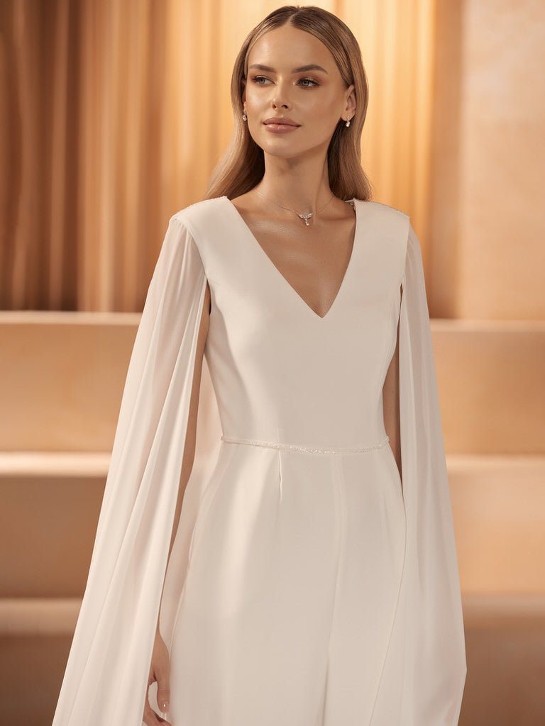 Bianco Evento Lotus Jumpsuit - bridalicious Brautkleider Hochzeitskleider Brautmoden Bremen Wiesbaden