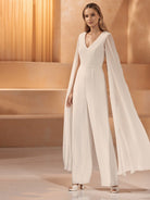 Bianco Evento Lotus Jumpsuit - bridalicious brautkleider hochzeitskleider