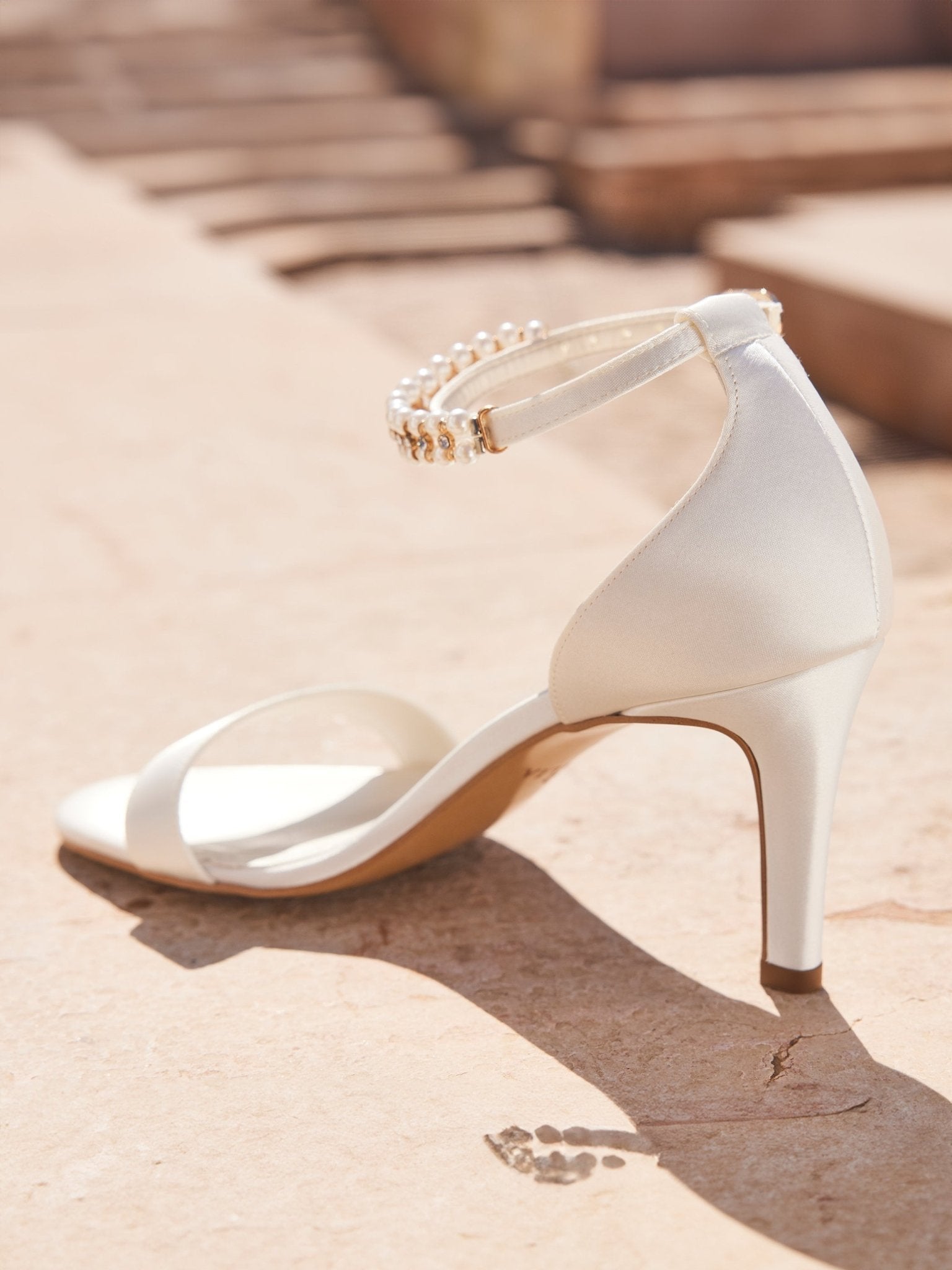 Elva Brautschuhe Bianco Evento - bridalicious Brautkleider Hochzeitskleider Brautmoden Bremen Wiesbaden