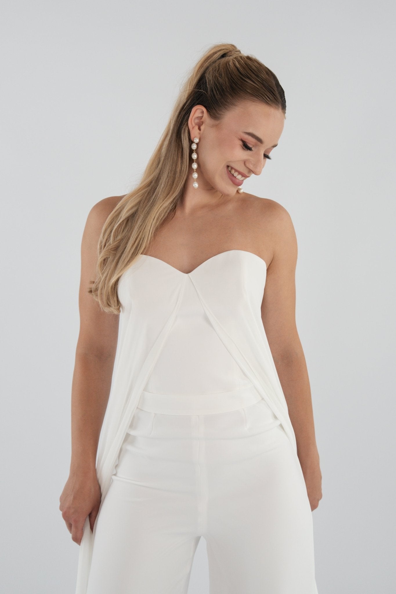 li - 1BE - 011 Jumpsuit - bridalicious Brautkleider Hochzeitskleider Brautmoden Bremen Wiesbaden