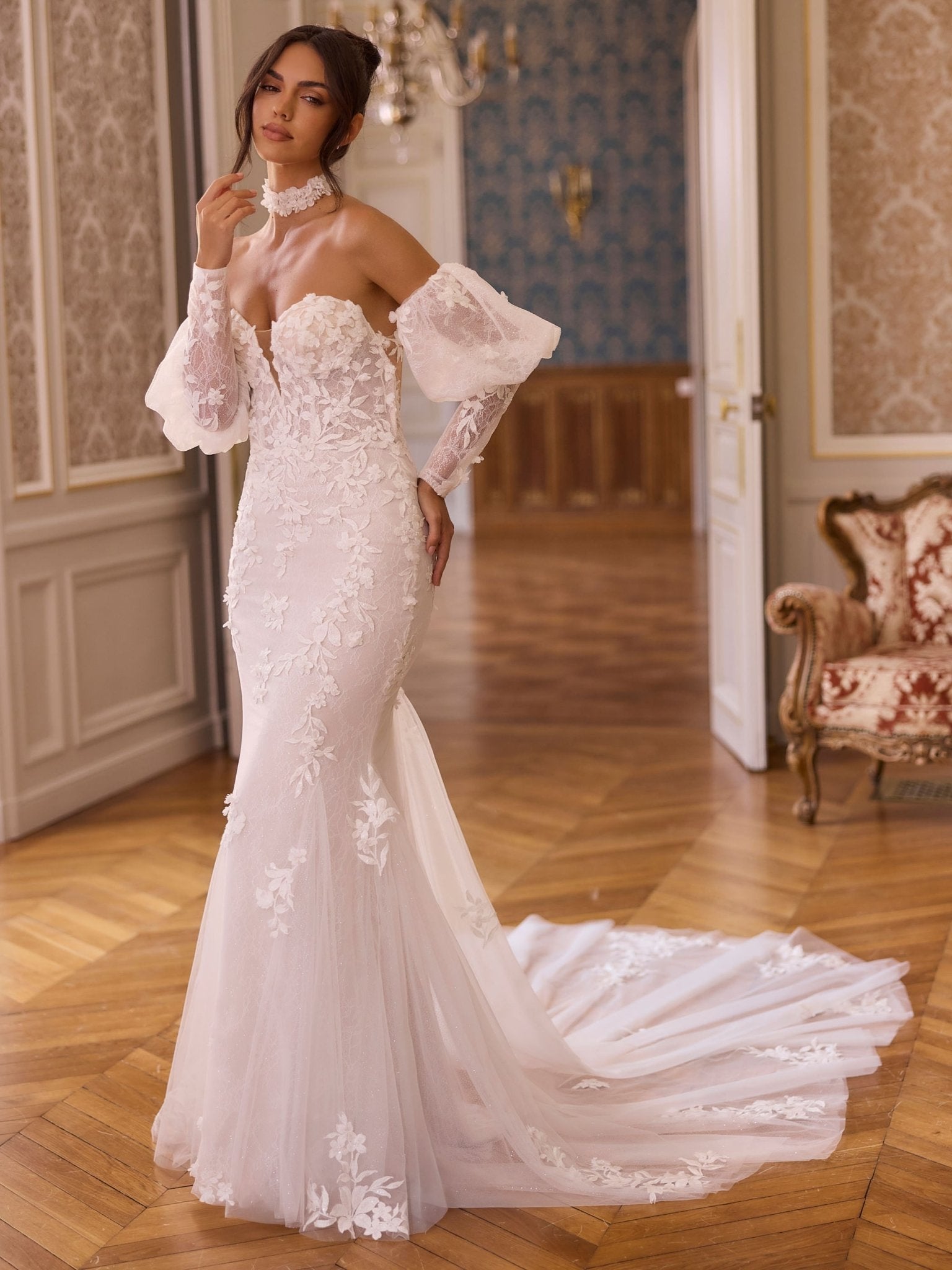 li - 1BE - 050 - bridalicious Brautkleider Hochzeitskleider Brautmoden Bremen Wiesbaden