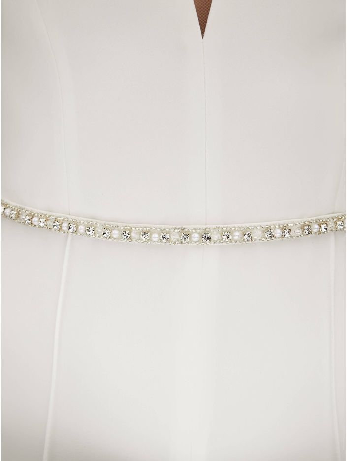PA95 Gürtel Bianco Evento - bridalicious Brautkleider Hochzeitskleider Brautmoden Bremen Wiesbaden