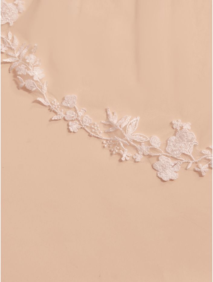 S413 Schleier Bianco Evento - bridalicious Brautkleider Hochzeitskleider Brautmoden Bremen Wiesbaden