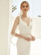 S429 Schleier Bianco Evento - bridalicious Brautkleider Hochzeitskleider Brautmoden Bremen Wiesbaden