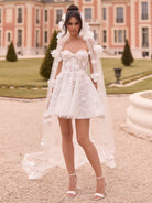 S546 Schleier Bianco Evento - bridalicious Brautkleider Hochzeitskleider Brautmoden Bremen Wiesbaden