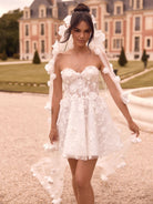 S546 Schleier Bianco Evento - bridalicious Brautkleider Hochzeitskleider Brautmoden Bremen Wiesbaden