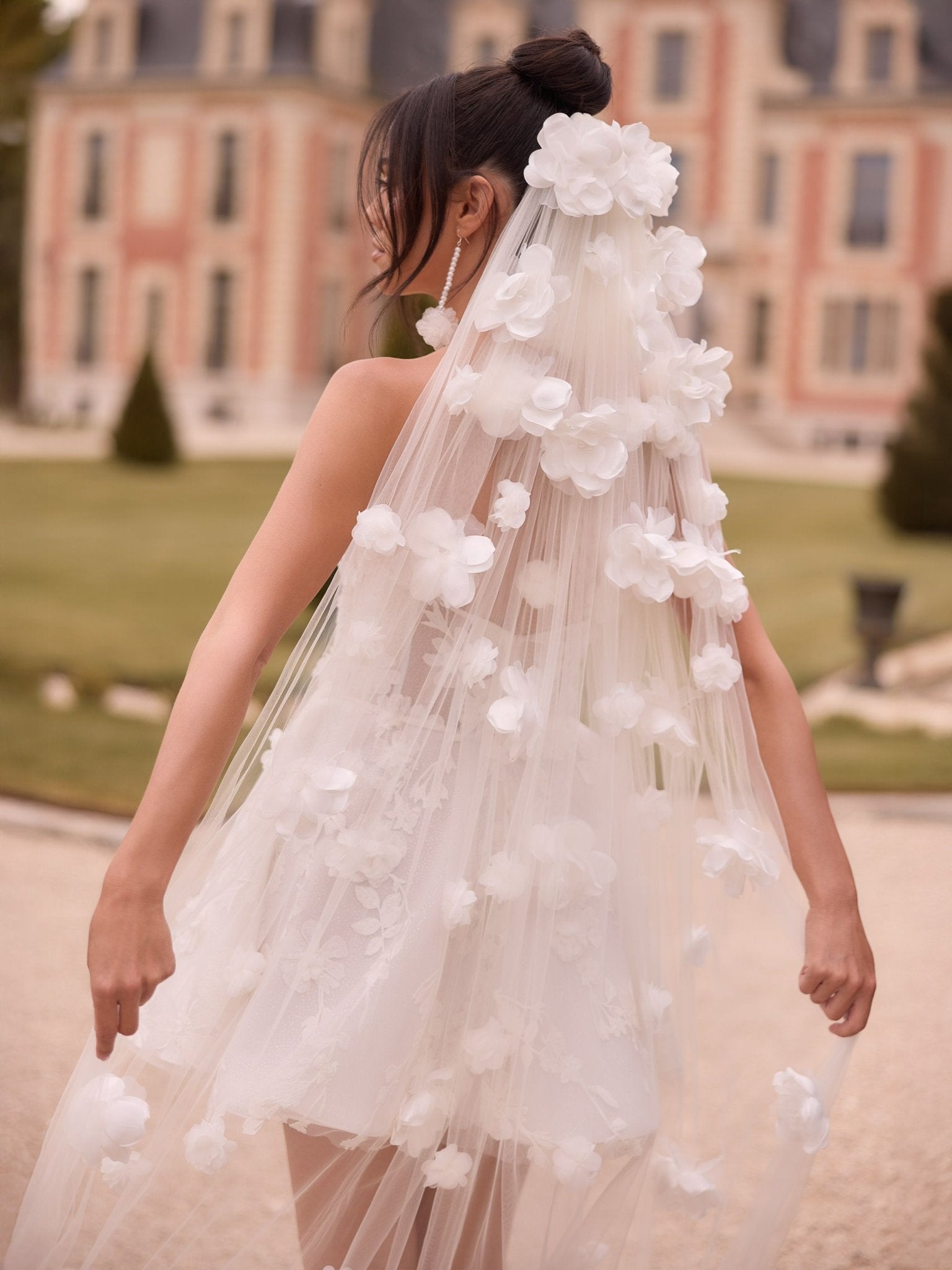 S546 Schleier Bianco Evento - bridalicious Brautkleider Hochzeitskleider Brautmoden Bremen Wiesbaden